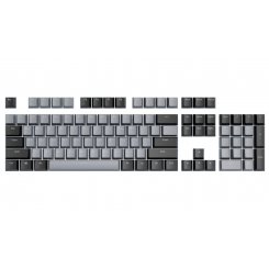 Уценка набор кейкапов Dark Project KS-46 PBT ENG/RU/UA (DP-KS-0046) Gray/Black (Вскрытая упаковка, 845905)