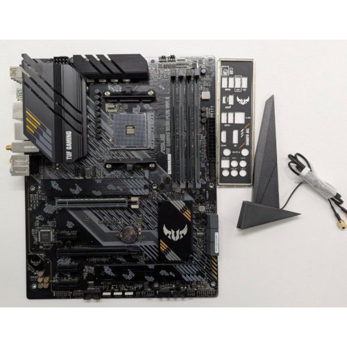 Материнська плата Asus TUF GAMING B550-PLUS II WIFI (sAM4, B550) (Відновлено продавцем, 845914) купити в Україні: Київ, Львів, Хмельницький, Тернопіль, Івано-Франківськ | Перевірка сумісності, низька ціна, відгуки, характеристики від TELEMART фото
