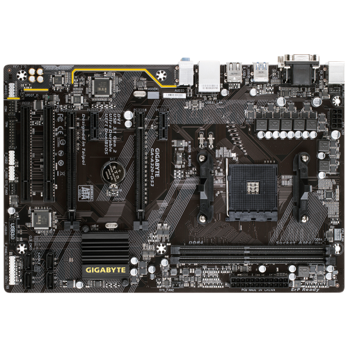 Продать Материнская плата Gigabyte GA-A320-DS3 (sAM4, AMD A320) по Trade-In интернет-магазине Телемарт - Киев, Днепр, Украина фото