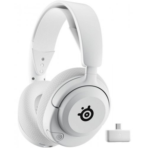 Уцінка навушники SteelSeries Arctis Nova 5P Wireless (61674) White (Розкрита упаковка, 845971) купити в Україні: Київ, Львів, Хмельницький, Тернопіль, Івано-Франківськ | Низька ціна, відгуки, характеристики від TELEMART фото