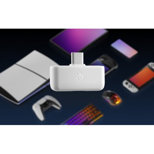 Уцінка навушники SteelSeries Arctis Nova 5P Wireless (61674) White (Розкрита упаковка, 845971) купити в Україні: Київ, Львів, Хмельницький, Тернопіль, Івано-Франківськ | Низька ціна, відгуки, характеристики від TELEMART фото
