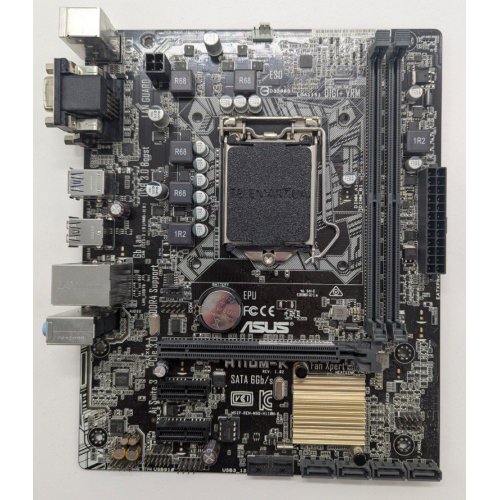 Материнська плата Asus H110M-K (s1151, Intel H110) (Відновлено продавцем, 846093) купити в Україні: Київ, Львів, Хмельницький, Тернопіль, Івано-Франківськ | Перевірка сумісності, низька ціна, відгуки, характеристики від TELEMART фото