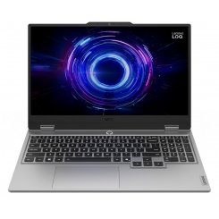 Ноутбук Lenovo LOQ 15IRX10 (83JE014DRA) Luna Grey / 15.6″ (1920x1080, IPS) / Intel Core i5-13450HX (3.4–4.6 ГГц), 10 ядра / NVIDIA GeForce RTX 5050 / 32 ГБ (DDR5) / 1024 ГБ (SSD) / Без ОС