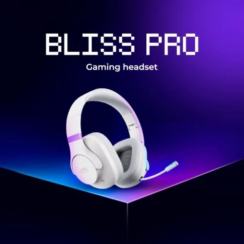 Навушники Proove Gaming Bliss Pro APP (GHBLPPP10002) White купити в Україні: Київ, Львів, Хмельницький, Тернопіль, Івано-Франківськ | Низька ціна, відгуки, характеристики від TELEMART фото
