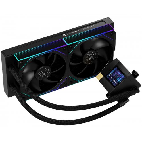 Готова СВО Thermalright Core Matrix 240 Vision ARGB Black купити в Україні: Київ, Львів, Хмельницький, Тернопіль, Івано-Франківськ | Перевірка сумісності, низька ціна, відгуки, характеристики від TELEMART фото