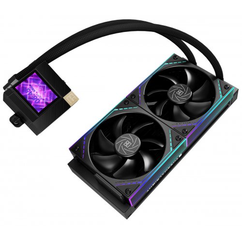 Готова СВО Thermalright Core Matrix 240 Vision ARGB Black купити в Україні: Київ, Львів, Хмельницький, Тернопіль, Івано-Франківськ | Перевірка сумісності, низька ціна, відгуки, характеристики від TELEMART фото