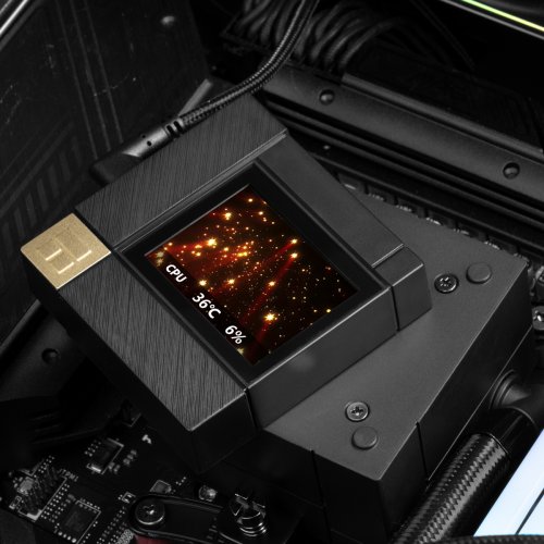 Готова СВО Thermalright Core Matrix 240 Vision ARGB Black купити в Україні: Київ, Львів, Хмельницький, Тернопіль, Івано-Франківськ | Перевірка сумісності, низька ціна, відгуки, характеристики від TELEMART фото