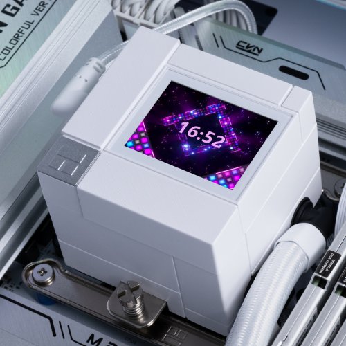 Готова СВО Thermalright Core Matrix 240 Vision ARGB White купити в Україні: Київ, Львів, Хмельницький, Тернопіль, Івано-Франківськ | Перевірка сумісності, низька ціна, відгуки, характеристики від TELEMART фото