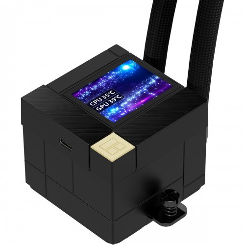 Готовая СВО Thermalright Core Matrix 360 Vision ARGB Black купить в Украине: Киев, Днепр, Харьков, Одесса  | Проверка совместимости, низкая цена, отзывы, характеристики от TELEMART фото