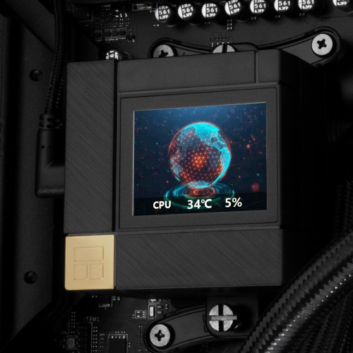 Готовая СВО Thermalright Core Matrix 360 Vision ARGB Black купить в Украине: Киев, Днепр, Харьков, Одесса  | Проверка совместимости, низкая цена, отзывы, характеристики от TELEMART фото