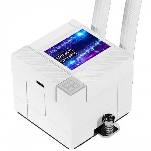 Готовая СВО Thermalright Core Matrix 360 Vision ARGB White купить в Украине: Киев, Днепр, Харьков, Одесса  | Проверка совместимости, низкая цена, отзывы, характеристики от TELEMART фото