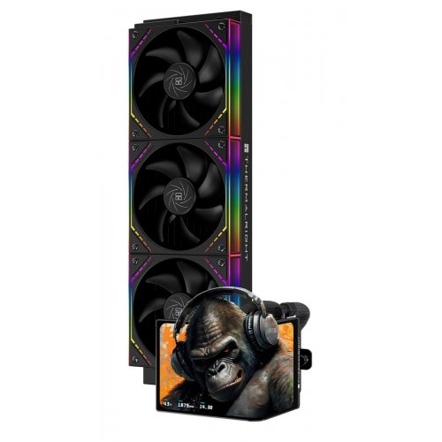 Готовая СВО Thermalright Levita Vision 360 ARGB Black купить в Украине: Киев, Днепр, Харьков, Одесса  | Проверка совместимости, низкая цена, отзывы, характеристики от TELEMART фото