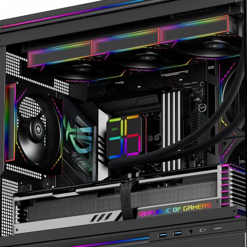 Готовая СВО Thermalright Magic Qube 360 ARGB Black купить в Украине: Киев, Днепр, Харьков, Одесса  | Проверка совместимости, низкая цена, отзывы, характеристики от TELEMART фото