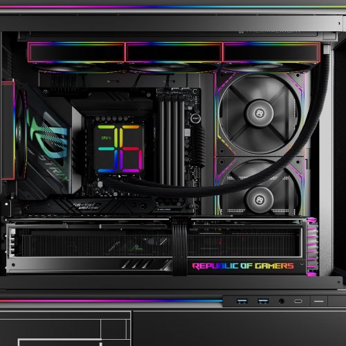 Готовая СВО Thermalright Magic Qube 360 ARGB Black купить в Украине: Киев, Днепр, Харьков, Одесса  | Проверка совместимости, низкая цена, отзывы, характеристики от TELEMART фото
