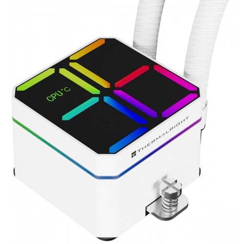 Готовая СВО Thermalright Magic Qube 360 ARGB White купить в Украине: Киев, Днепр, Харьков, Одесса  | Проверка совместимости, низкая цена, отзывы, характеристики от TELEMART фото