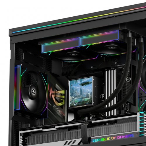 Готова СВО Thermalright Peerless Vision 240 ARGB Black купити в Україні: Київ, Львів, Хмельницький, Тернопіль, Івано-Франківськ | Перевірка сумісності, низька ціна, відгуки, характеристики від TELEMART фото