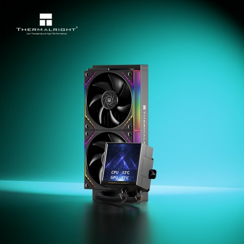 Готова СВО Thermalright Peerless Vision 240 ARGB Black купити в Україні: Київ, Львів, Хмельницький, Тернопіль, Івано-Франківськ | Перевірка сумісності, низька ціна, відгуки, характеристики від TELEMART фото