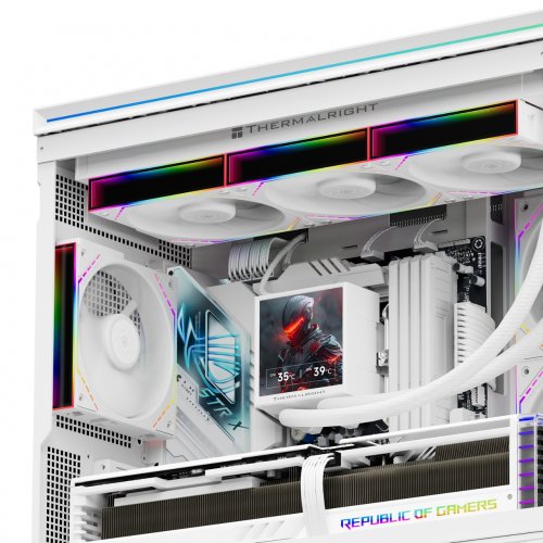 Готова СВО Thermalright Peerless Vision 360 ARGB White купити в Україні: Київ, Львів, Хмельницький, Тернопіль, Івано-Франківськ | Перевірка сумісності, низька ціна, відгуки, характеристики від TELEMART фото