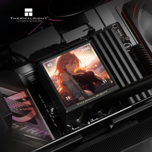 Готова СВО Thermalright Peerless Vision 360 UB ARGB Black купити в Україні: Київ, Львів, Хмельницький, Тернопіль, Івано-Франківськ | Перевірка сумісності, низька ціна, відгуки, характеристики від TELEMART фото