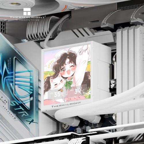 Готова СВО Thermalright Peerless Vision 360 UB ARGB White купити в Україні: Київ, Львів, Хмельницький, Тернопіль, Івано-Франківськ | Перевірка сумісності, низька ціна, відгуки, характеристики від TELEMART фото