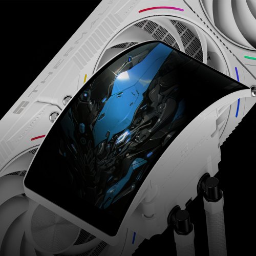 Готовая СВО Thermalright Rainbow Vision 360 Turbo ARGB White купить в Украине: Киев, Днепр, Харьков, Одесса  | Проверка совместимости, низкая цена, отзывы, характеристики от TELEMART фото