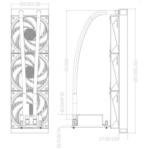 Готовая СВО Thermalright W360-EPYC-SP3 Black купить в Украине: Киев, Днепр, Харьков, Одесса  | Проверка совместимости, низкая цена, отзывы, характеристики от TELEMART фото