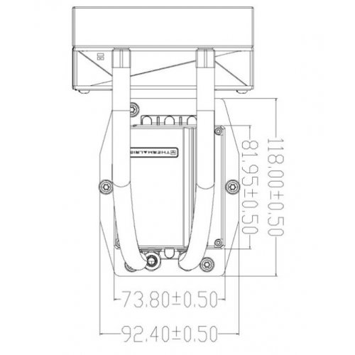 Готова СВО Thermalright W360-EPYC-SP5 Black купити в Україні: Київ, Львів, Хмельницький, Тернопіль, Івано-Франківськ | Перевірка сумісності, низька ціна, відгуки, характеристики від TELEMART фото