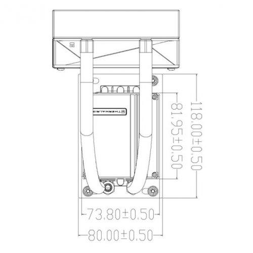 Готова СВО Thermalright W360-EPYC-SP6 Black купити в Україні: Київ, Львів, Хмельницький, Тернопіль, Івано-Франківськ | Перевірка сумісності, низька ціна, відгуки, характеристики від TELEMART фото