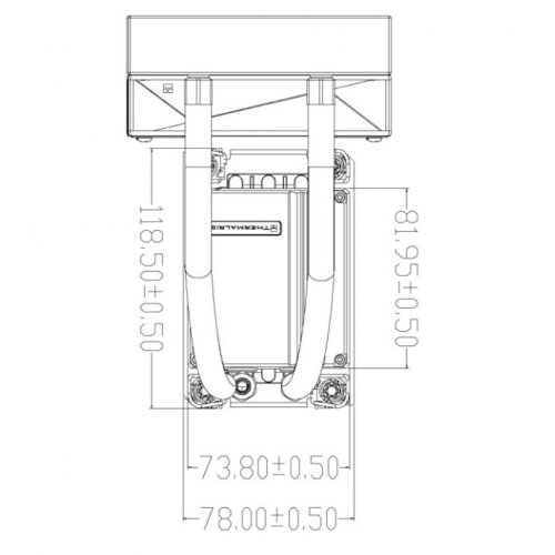 Готова СВО Thermalright W360-XEON-LGA4677 Black купити в Україні: Київ, Львів, Хмельницький, Тернопіль, Івано-Франківськ | Перевірка сумісності, низька ціна, відгуки, характеристики від TELEMART фото