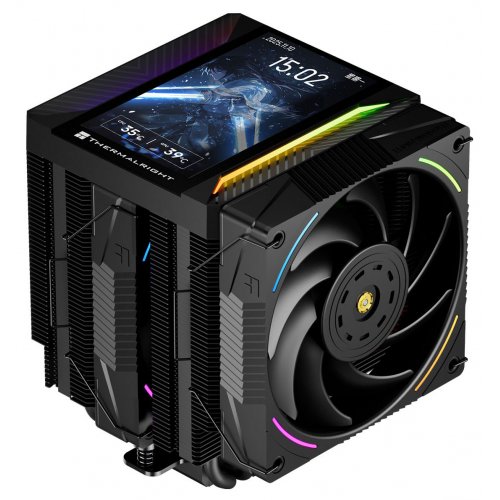 Кулер Thermalright Peerless Assassin 120 Vision MAX ARGB Black купити в Україні: Київ, Львів, Хмельницький, Тернопіль, Івано-Франківськ | Перевірка сумісності, низька ціна, відгуки, характеристики від TELEMART фото