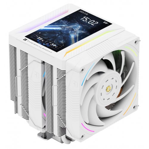 Кулер Thermalright Peerless Assassin 120 Vision MAX ARGB White купити в Україні: Київ, Львів, Хмельницький, Тернопіль, Івано-Франківськ | Перевірка сумісності, низька ціна, відгуки, характеристики від TELEMART фото