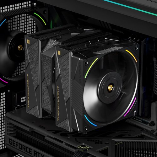 Кулер Thermalright Royal Pretor 130 Ultra Black купити в Україні: Київ, Львів, Хмельницький, Тернопіль, Івано-Франківськ | Перевірка сумісності, низька ціна, відгуки, характеристики від TELEMART фото