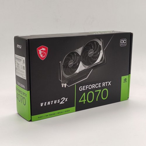Видеокарта MSI GeForce RTX 4070 VENTUS 2X E1 OC 12288MB (RTX 4070 VENTUS 2X E1 12G OC) (Восстановлено продавцом, 846181) купить в Украине: Киев, Днепр, Харьков, Одесса  | Проверка совместимости, низкая цена, отзывы, характеристики от TELEMART фото