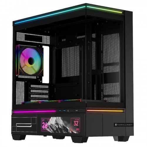 Корпус Thermalright TL-M10 Vision FAN4-M без БП Black купить в Украине | Telemart фото
