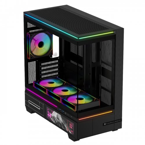 Корпус Thermalright TL-M10 Vision FAN4-M без БП Black купить в Украине | Telemart фото