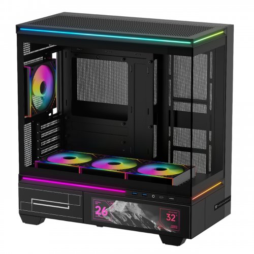 Корпус Thermalright TL-M10 Vision FAN4-M без БП Black купить в Украине | Telemart фото