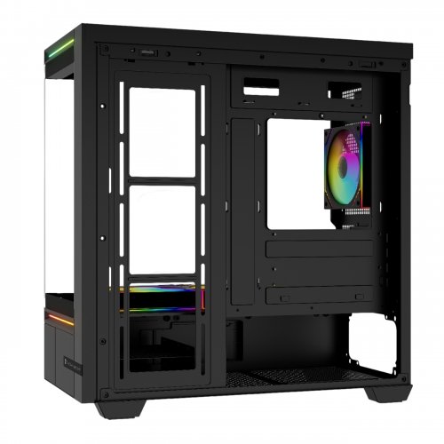 Корпус Thermalright TL-M10 Vision FAN4-M без БП Black купить в Украине | Telemart фото