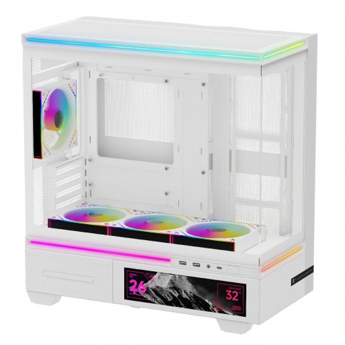 Корпус Thermalright TL-M10 Vision FAN4-M без БЖ White купити в Україні | Telemart фото
