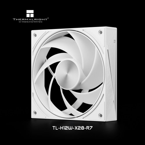 Кулер для корпуса Thermalright TL-H12-X28-R7 White купить в Украине: Киев, Днепр, Харьков, Одесса  | Проверка совместимости, низкая цена, отзывы, характеристики от TELEMART фото