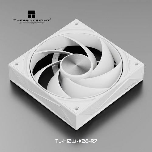 Кулер для корпуса Thermalright TL-H12-X28-R7 White купить в Украине: Киев, Днепр, Харьков, Одесса  | Проверка совместимости, низкая цена, отзывы, характеристики от TELEMART фото