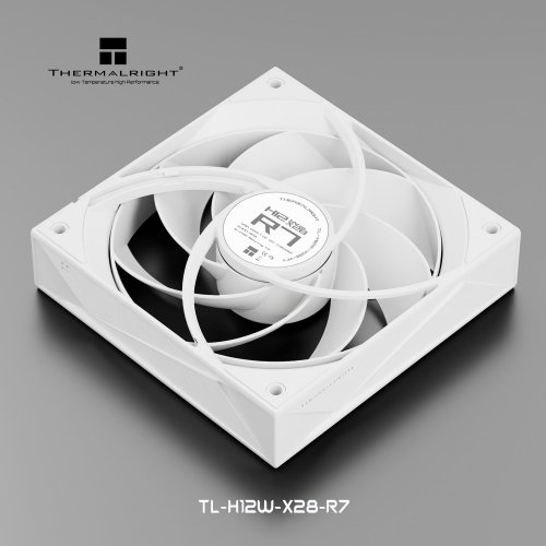Кулер для корпуса Thermalright TL-H12-X28-R7 White купить в Украине: Киев, Днепр, Харьков, Одесса  | Проверка совместимости, низкая цена, отзывы, характеристики от TELEMART фото