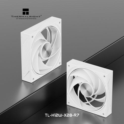 Кулер для корпуса Thermalright TL-H12-X28-R7 White купить в Украине: Киев, Днепр, Харьков, Одесса  | Проверка совместимости, низкая цена, отзывы, характеристики от TELEMART фото