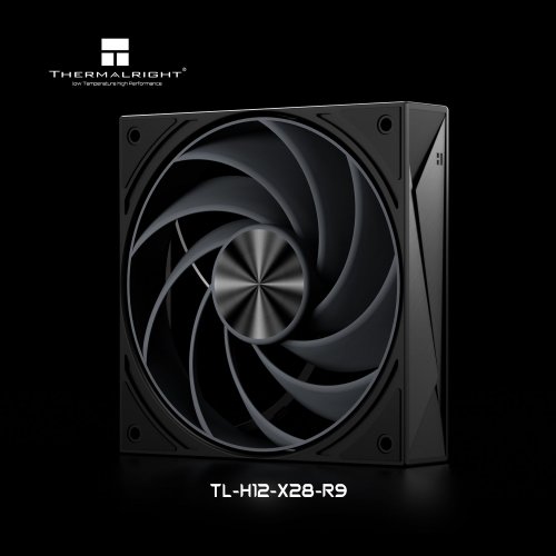 Кулер для корпуса Thermalright TL-H12-X28-R9 Black купить в Украине: Киев, Днепр, Харьков, Одесса  | Проверка совместимости, низкая цена, отзывы, характеристики от TELEMART фото
