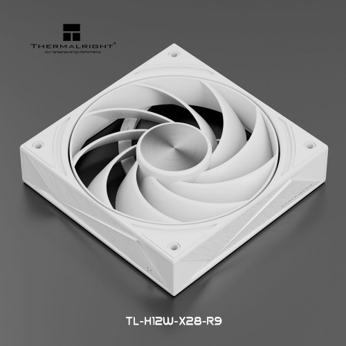 Кулер для корпуса Thermalright TL-H12-X28-R9 White купить в Украине: Киев, Днепр, Харьков, Одесса  | Проверка совместимости, низкая цена, отзывы, характеристики от TELEMART фото