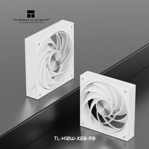 Кулер для корпуса Thermalright TL-H12-X28-R9 White купить в Украине: Киев, Днепр, Харьков, Одесса  | Проверка совместимости, низкая цена, отзывы, характеристики от TELEMART фото