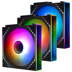 Набор кулеров для корпуса Thermalright TL-M12Q-S 3 in 1 Black