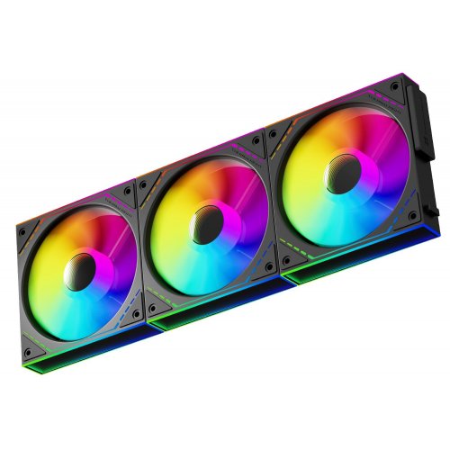 Набор кулеров для корпуса Thermalright TL-M12Q-S 3 in 1 Black купить в Украине: Киев, Днепр, Харьков, Одесса  | Проверка совместимости, низкая цена, отзывы, характеристики от TELEMART фото