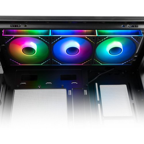 Набор кулеров для корпуса Thermalright TL-M12Q-S 3 in 1 Black купить в Украине: Киев, Днепр, Харьков, Одесса  | Проверка совместимости, низкая цена, отзывы, характеристики от TELEMART фото