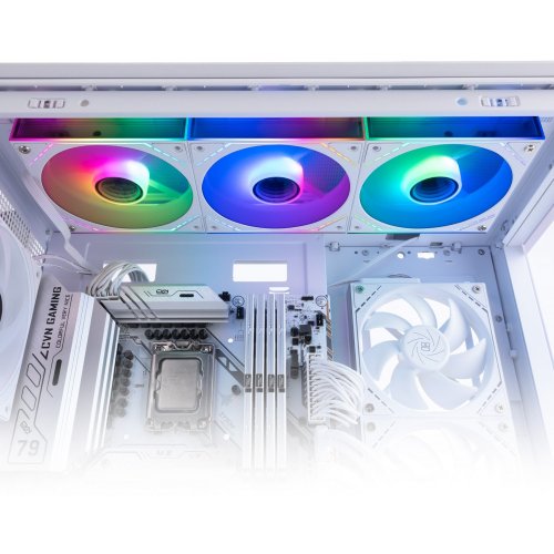 Набор кулеров для корпуса Thermalright TL-M12Q-S 3 in 1 White купить в Украине: Киев, Днепр, Харьков, Одесса  | Проверка совместимости, низкая цена, отзывы, характеристики от TELEMART фото