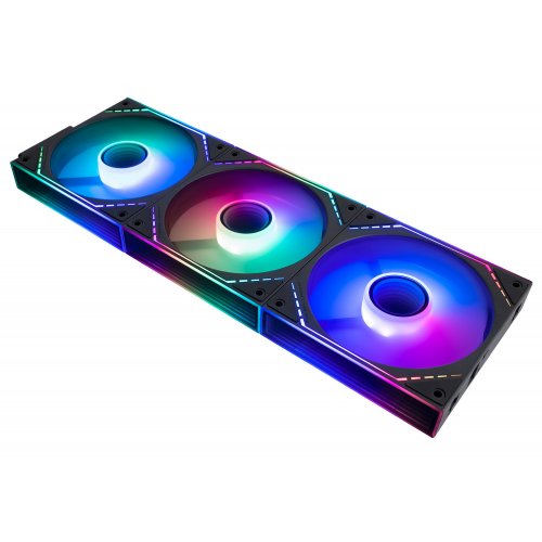 Набор кулеров для корпуса Thermalright TL-M12QR-S 3 in 1 Black купить в Украине: Киев, Днепр, Харьков, Одесса  | Проверка совместимости, низкая цена, отзывы, характеристики от TELEMART фото